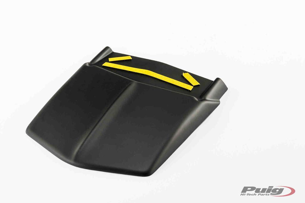 Achterspatbord verlenger mat zwart voor het originele spatbord Yamaha YFZ-R6 '05-'20