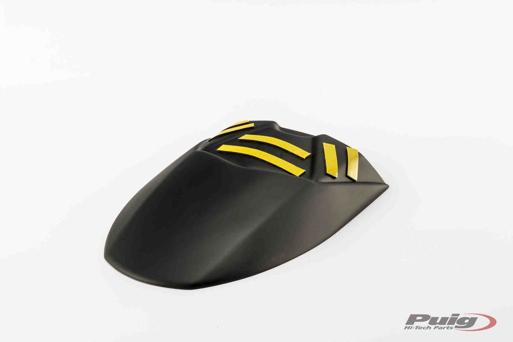 Achterspatbord verlenger mat zwart voor het originele spatbord Suzuki GSX-S750 '17-'21