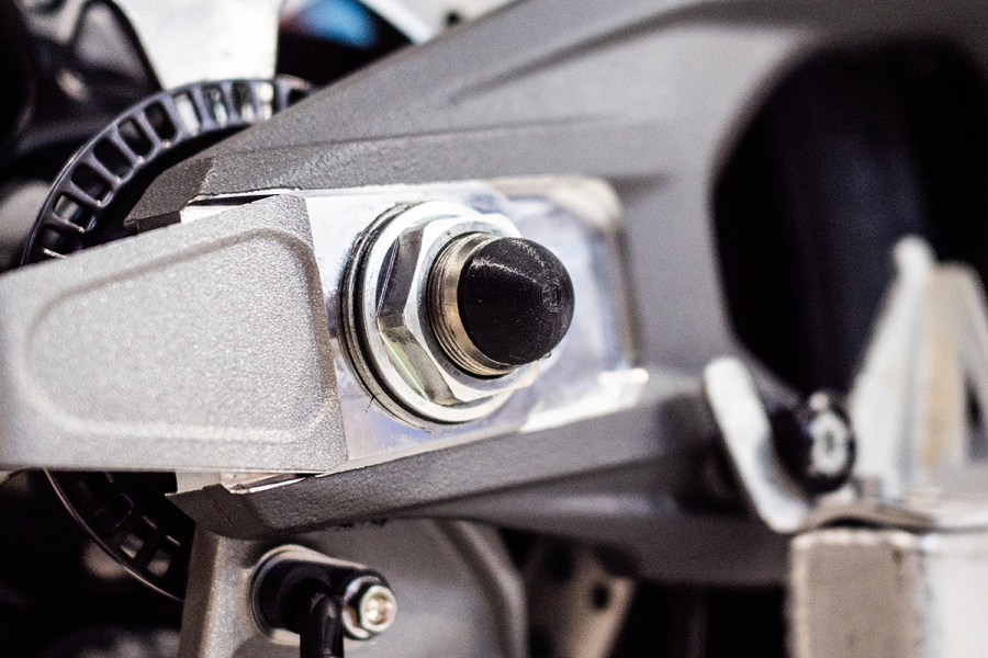 Rear Axle End Caps Kit Evotech Ducati Panigale V4/S '25-