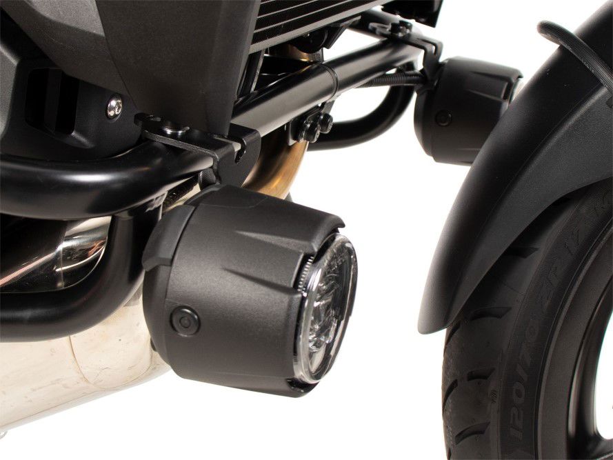 Adapters montage originele lampen op Hepco&Becker valbeugel Honda NT1100 '25-