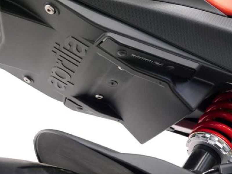 Afdekplaatjes duo voetsteunen Evotech Performance Aprilia RS660 '25-