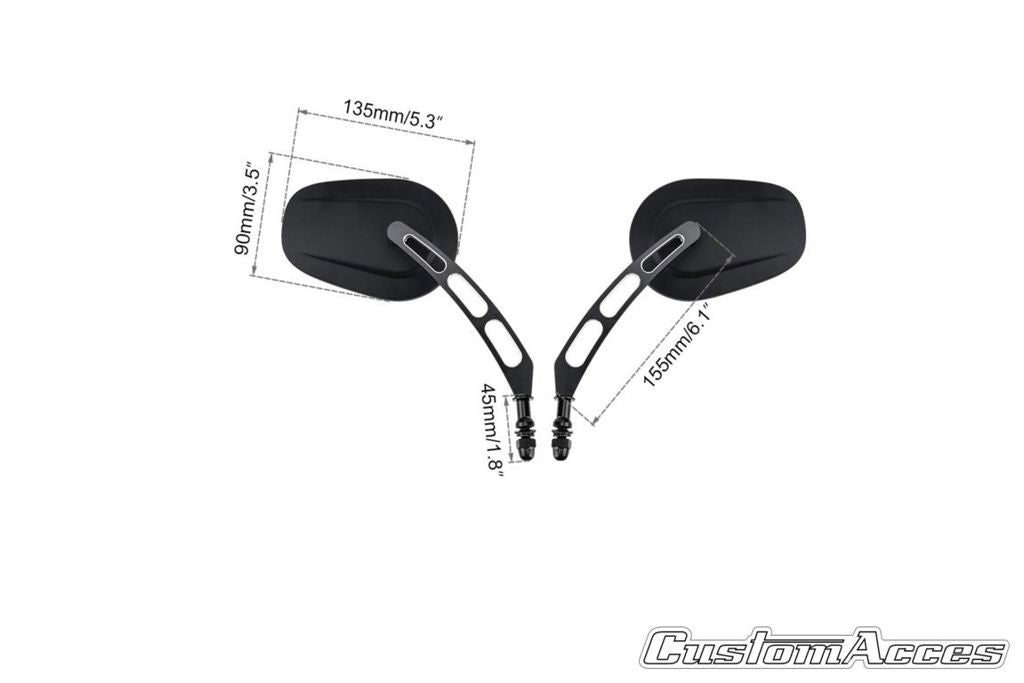 Spiegels model Misuri (set) Custom Acces