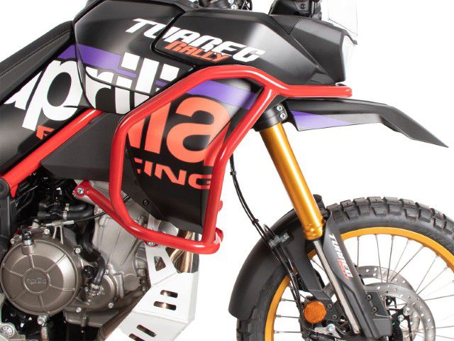 Tankbeugel rood Hepco&Becker voor Aprilia Tuareg 660 Rally '25-