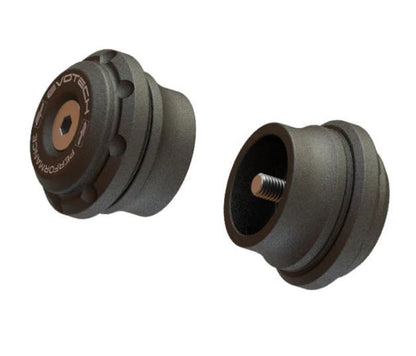 Bar ends (set) zwart Evotech Performance Triumph Street Triple 765 RX '26- (zonder bar end spiegels)