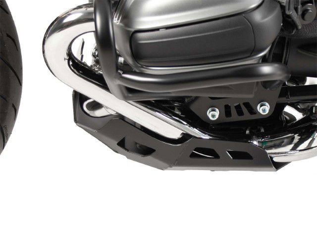 Carterplaat Aluminium Zwart Hepco&Becker Bmw R12/S '24-
