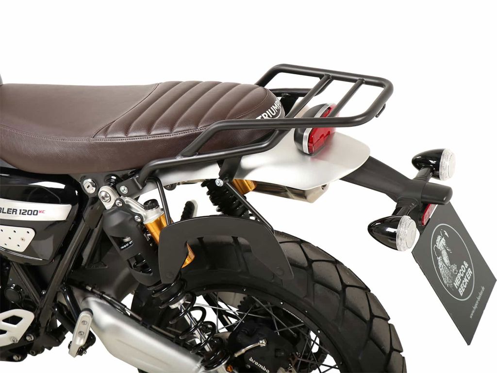 C-Bow Tasdrager Links Zwart Hepco&Becker Triumph Scrambler 1200 X '24-