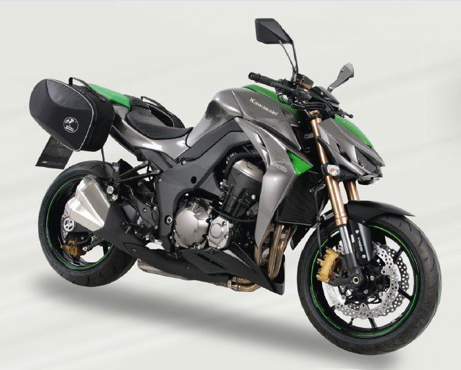C-Bow Tasdragers Zwart Hepco&Becker Kawasaki Z1000 '14-20