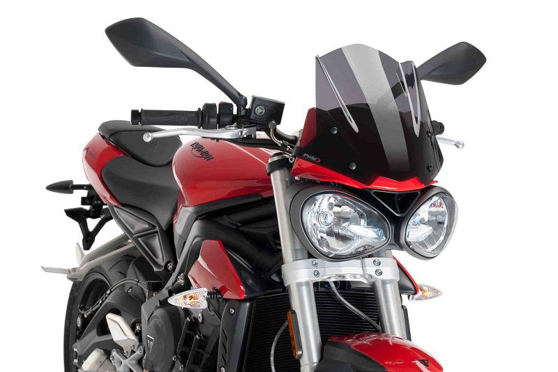 Vervangingsruit Naked Bike Puig Triumph Street Triple S '17-
