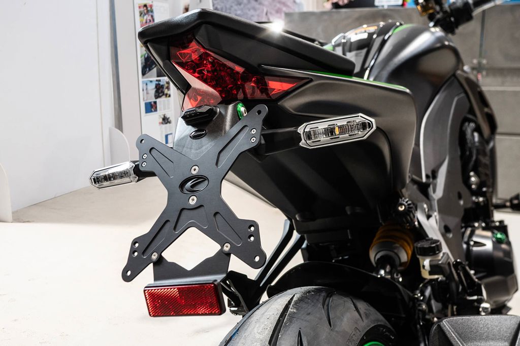 Kentekenplaathouder Evotech Kawasaki Z1000 '14- / Z1100/Se