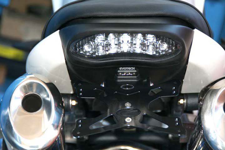 Kentekenplaathouder Evotech Triumph SPEED TRIPLE 1050 '08-'10