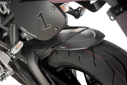 Achterspatbord Verlenger Puig Mat Zwart Voor Het Originele Spatbord Kawasaki Versys 1000/ 1100