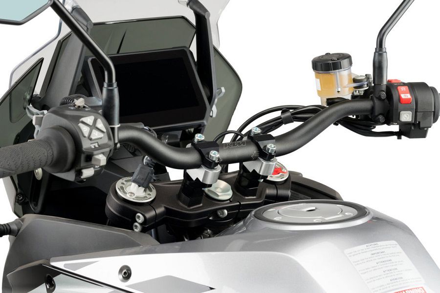 Stuurverhogers 20mm zwart Puig BMW R1200GS / R1250GS / Adventure