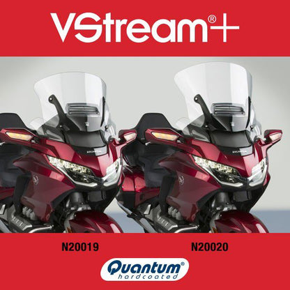 Vervangingsruit National Cycle Vstream Met Ventilatierooster Honda Gl1800 '18-