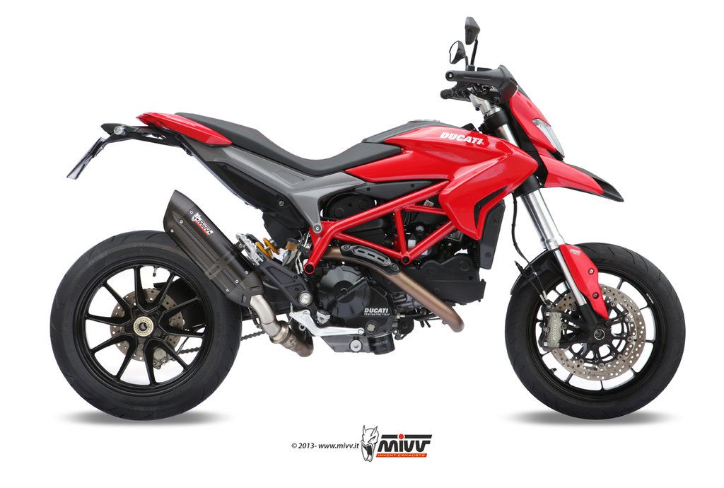 Mivv Suono Steel Rvs Demper Ducati Hypermotard 821/ Hyperstrada 821 '13-
