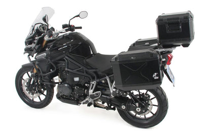 Topdrager Zwart Alurack Hepco&Becker Triumph Tiger Explorer 1200 '16-