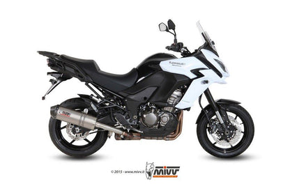 Mivv Oval Titanium Demper Met Carbon Cap Kawasaki Versys 1000 '15-