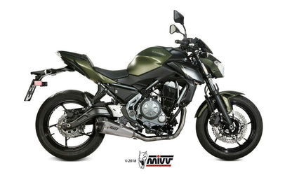 Mivv Systeem Met Delta Race Rvs Kawasaki Ninja 650 / Z650 '23- (2 Lambdas)