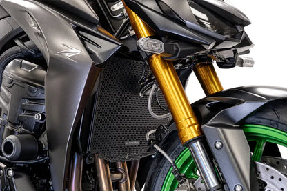 Radiatorcover Zwart Evotech Performance Kawasaki Ninja 1100Sx '25-
