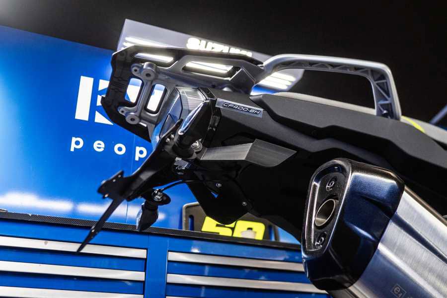 Kentekenplaathouder Evotech CF Moto 450MT '24-