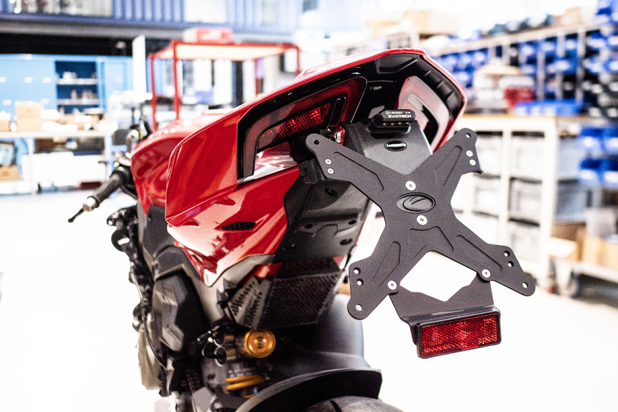 Kentekenplaathouder Evotech Ducati Panigale V4 / V4S '25-