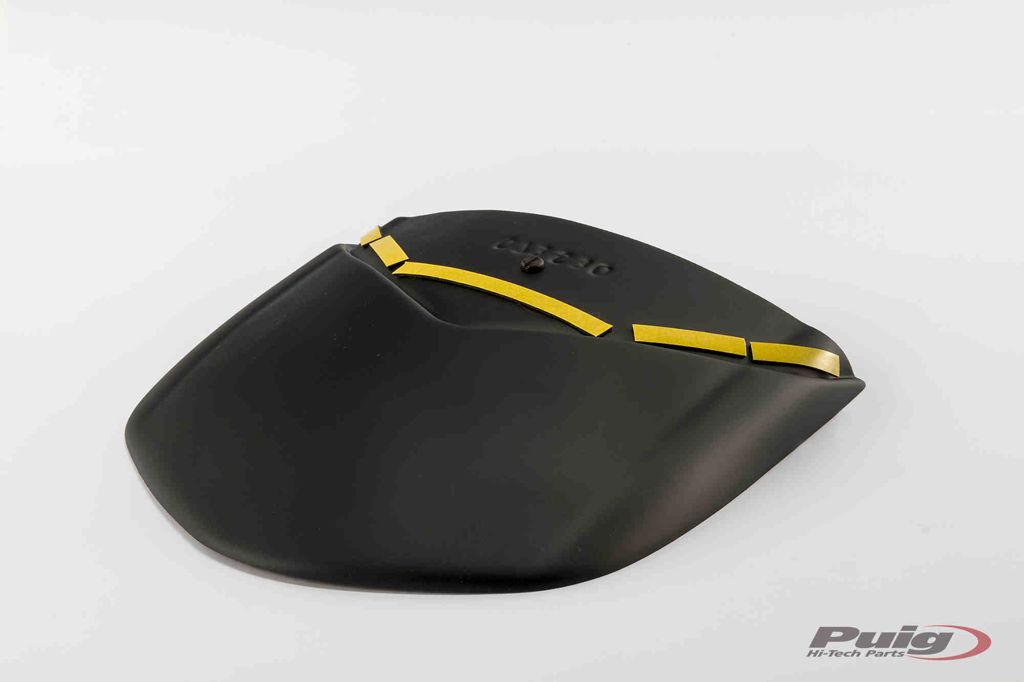 Achterspatbord verlenger mat zwart voor het originele spatbord Kawasaki Z1000/SX '10-'16