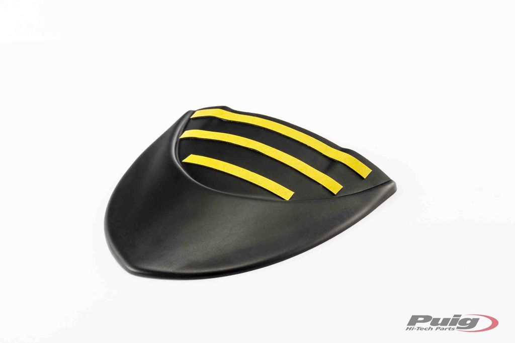 Achterspatbord verlenger mat zwart voor het originele spatbord Triumph Tiger 1050 '07-'11