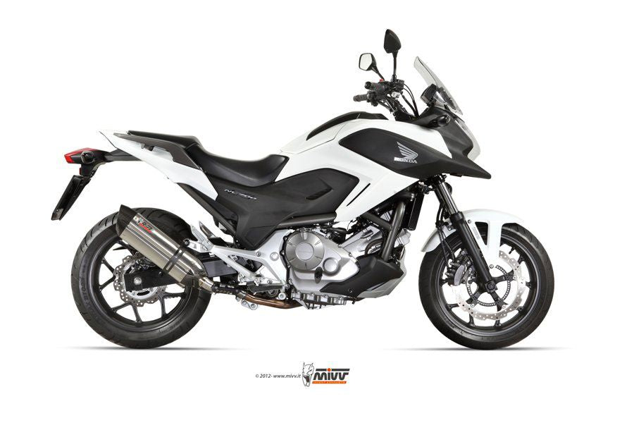 MIVV Suono Steel Black RVS demper Honda NC700/750S/X
