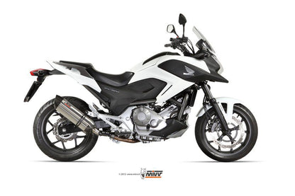 MIVV Suono Steel Black RVS demper Honda NC700/750S/X