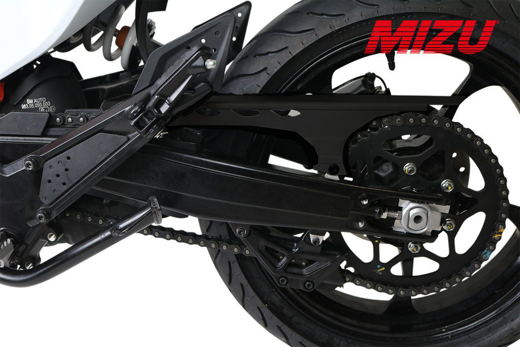 Kettingkast aluminium Fly-Serie zwart MIZU diverse KTM 125 / 390 modellen