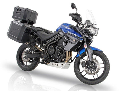 Topdrager Zwart Alurack Hepco&Becker Triumph Tiger 800Xc/ Xcx/ Xca '15-