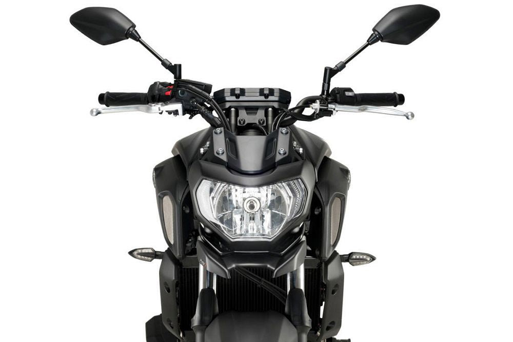 Voorspatbord/Snavel Verlenger Mat Zwart Puig Yamaha Mt-07 '18-20
