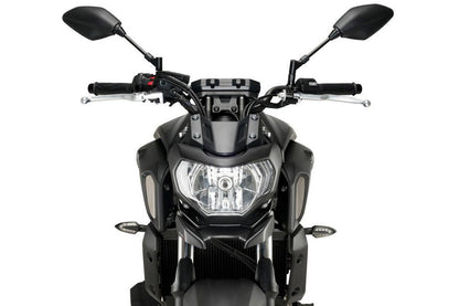 Voorspatbord/Snavel Verlenger Mat Zwart Puig Yamaha Mt-07 '18-20