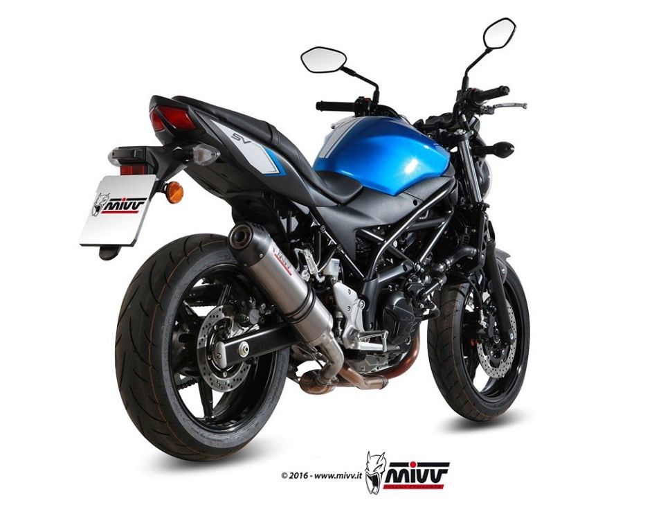 Mivv Oval Titanium Demper Met Carbon Cap Suzuki Sv650 '16-