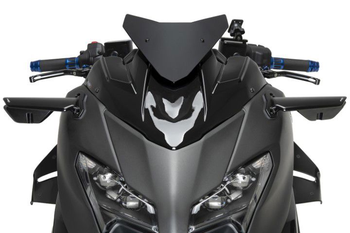 Puig D12 Zijspoilers - Yamaha T-MAX XP560 2022-2026 - Zwart / Mat Zwart en meer