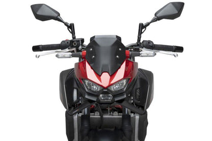Puig Naked Front Spoiler - Kawasaki Z500 / SE 2024-2026 - Carbon Look / Mat Zwart