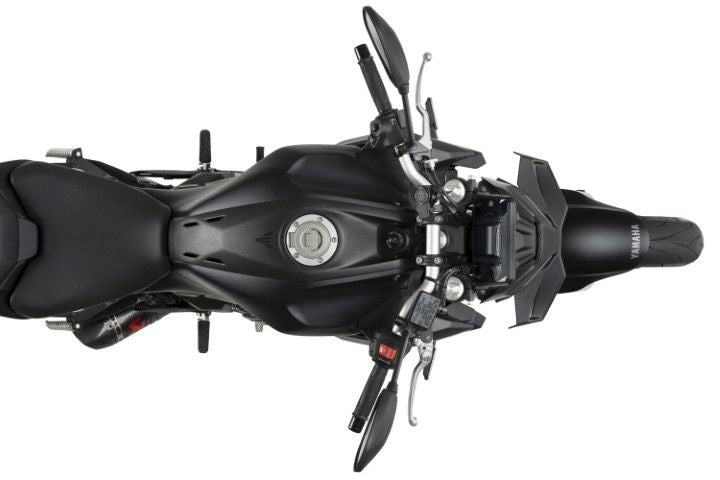 Puig Naked Front Spoiler - Yamaha MT-07 2025-2026 - Zwart / Mat Zwart en meer
