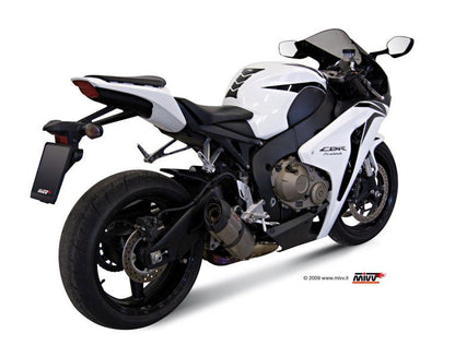 MIVV Compleet Uitlaatsysteem - Honda CBR1000RR 2010-2016 - Suono - Titanium / Carbon