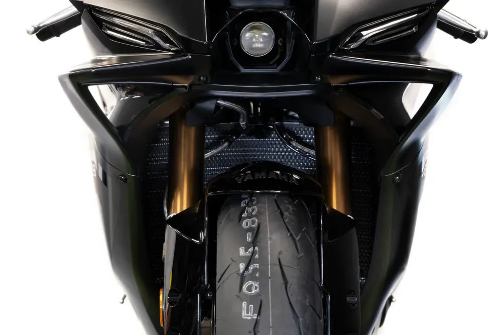 Radiatorcover Zwart Evotech Performance Yamaha Yzf-R9 '25-