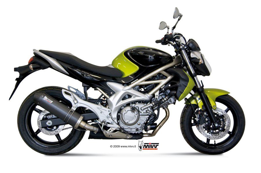 MIVV Oval carbon demper met carbon cap (small) Suzuki Gladius SFV650 '09-
