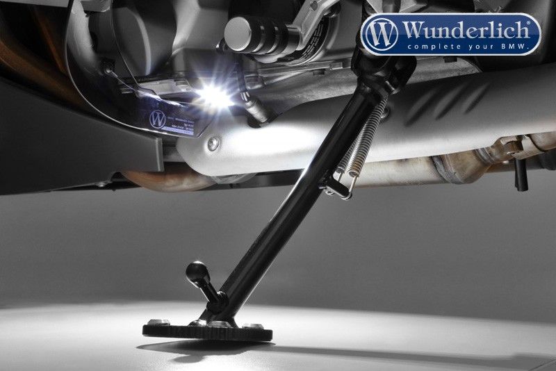 Side Stand Illuminator Bmw K1600B/Grand America/Gt/Gtl - Black Wunderlich