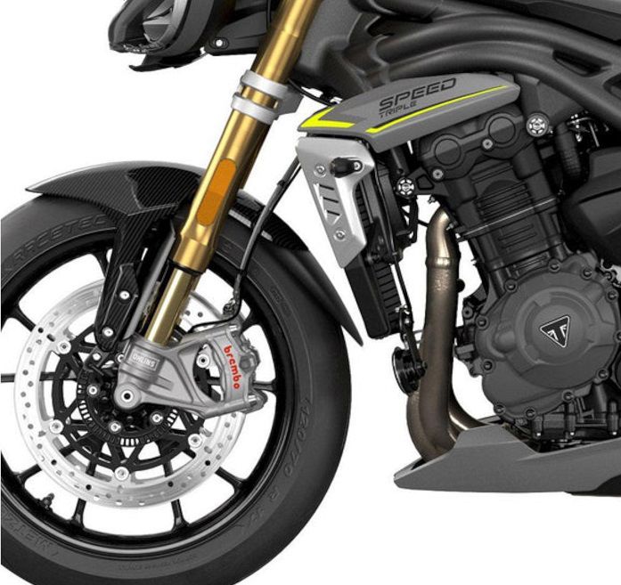 Voorspatbord Verlenger Puig Zwart Triumph Speed Triple Rs/Rr / Daytona 660