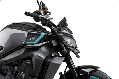 Puig Naked Front Spoiler - Yamaha MT-09 2024-2026 | MT-09 SP 2024-2026 - Zwart / Mat Zwart en meer