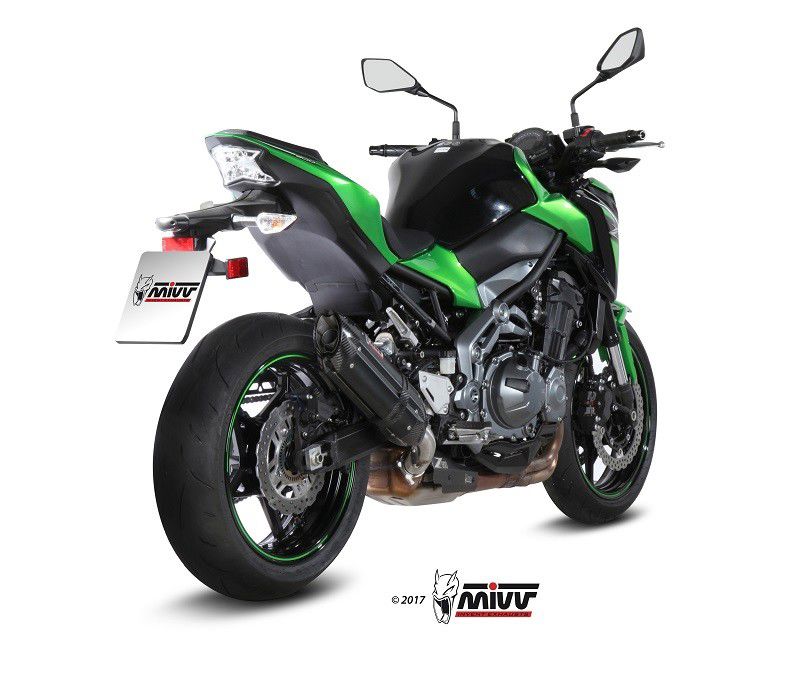 Mivv Suono Steel Black Rvs Demper Kawasaki Z900 '17- / A2 70Kw