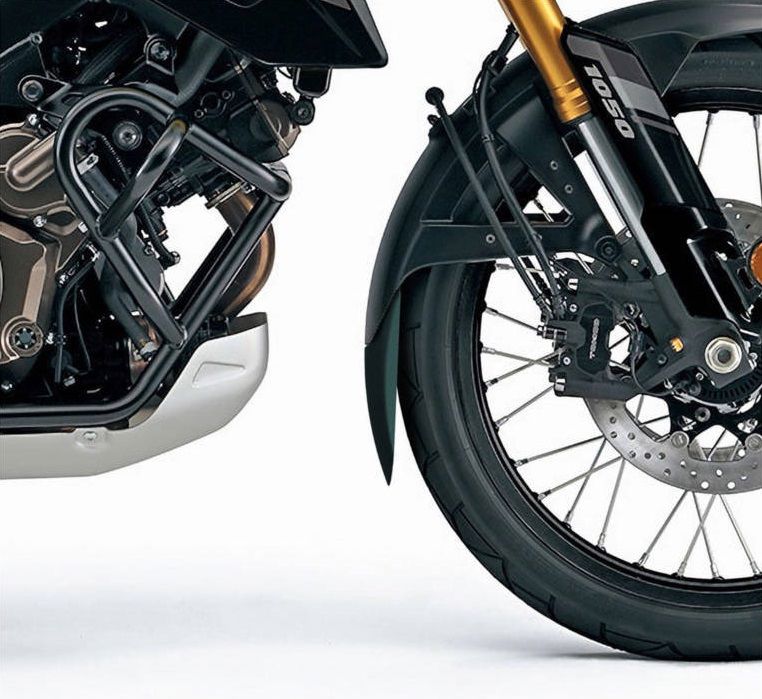 Voorspatbord Verlenger Zwart Puig Suzuki V-Strom 1050 De '23-