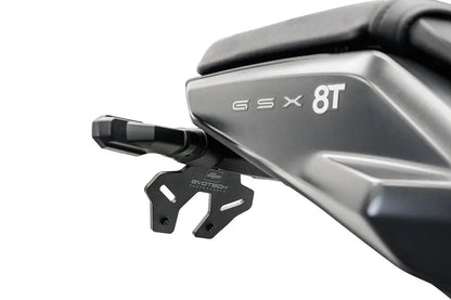 Kentekenplaathouder Met Getint Achterlicht Evotech Performance Suzuki Gsx-8T '25-