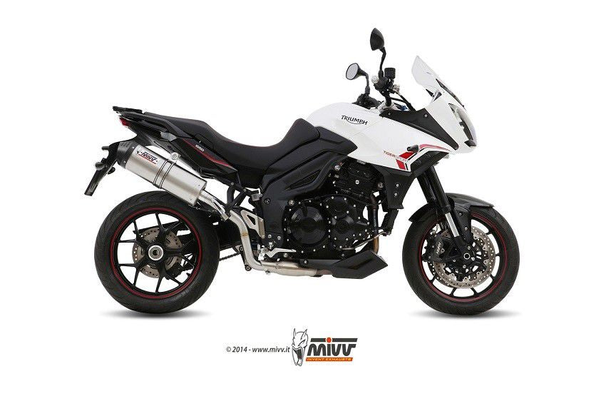 Mivv Oval Carbon Demper Met Carbon Cap Triumph Tiger 1050 Sport '13-