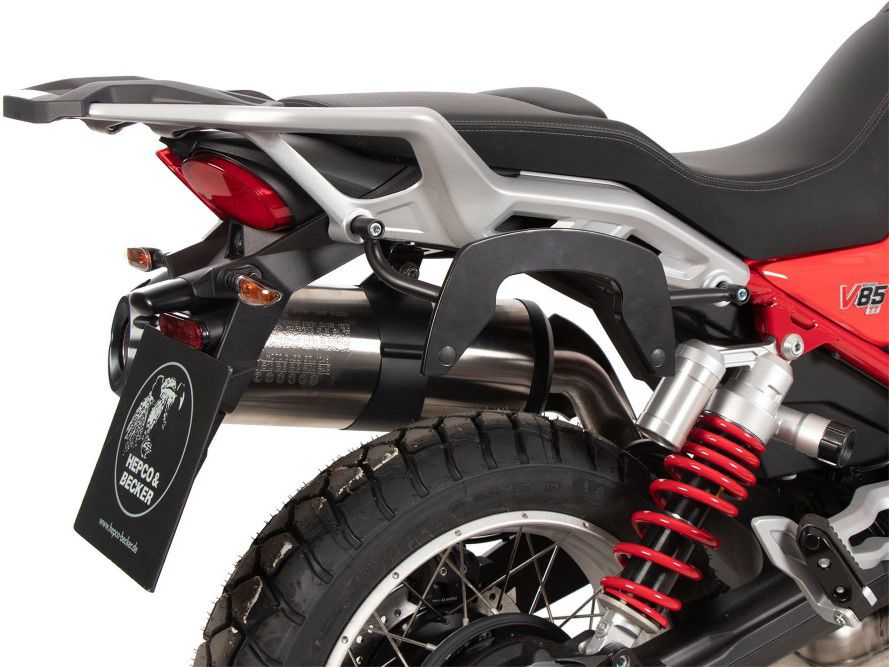 C-Bow tasdragers zwart Hepco&Becker Moto Guzzi V85TT / Strada / Travel ‘24-