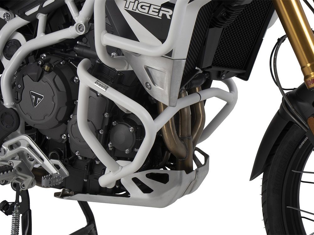 Valbeugel Wit Hepco&Becker Voor Triumph Tiger 900 Rally / Gt / Pro '20-23