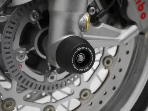 Voorvorkspindle Evotech Performance Triumph Thruxton R T120 '16-19