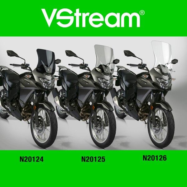 Vervangingsruit National Cycle Vstream Sport/ Touring Licht Getint Kawasaki Versys X-300 '17-
